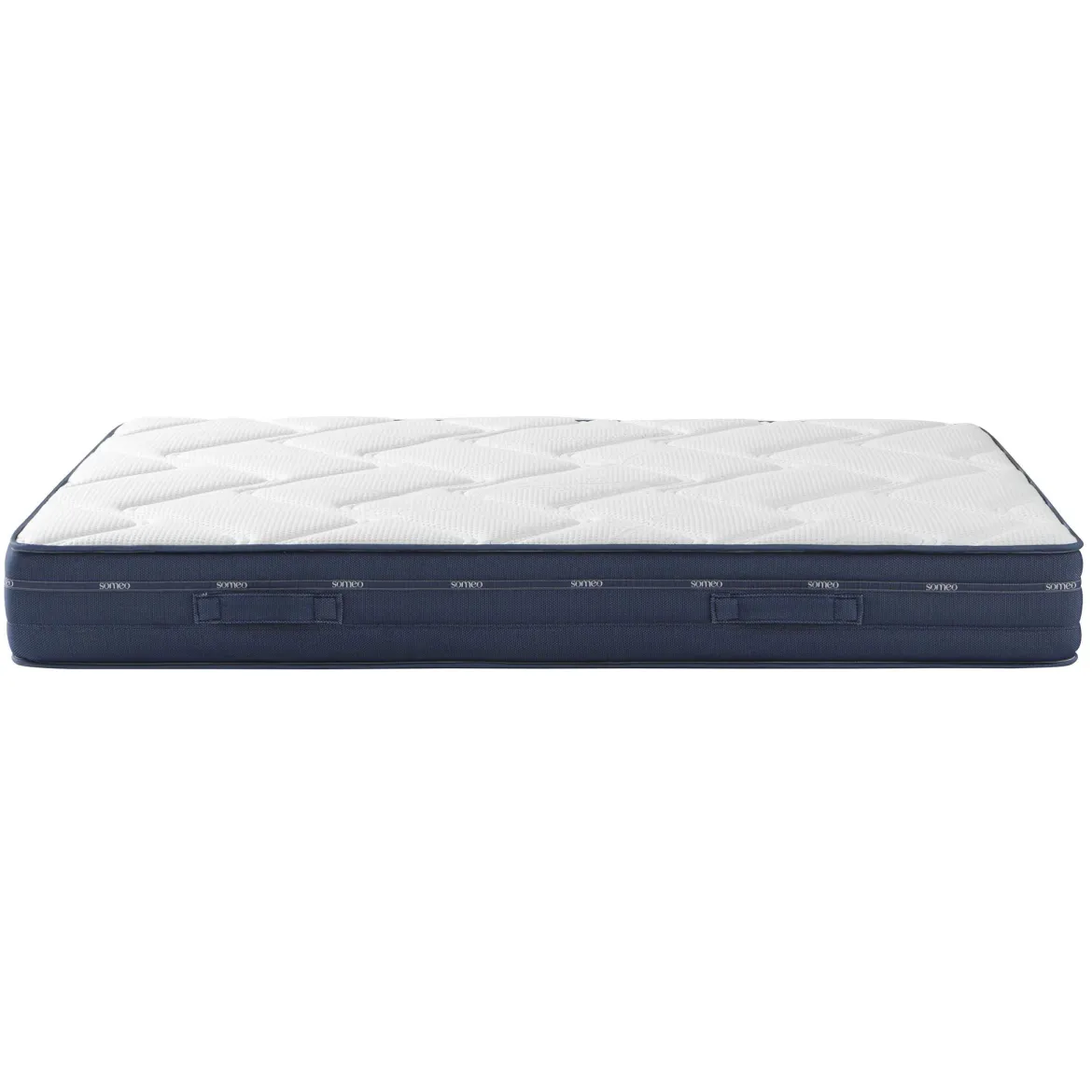 Ensemble matelas ressorts et mémoire de forme, sommier Lune et pieds Rêve 500 - SOMEO
