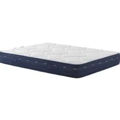 Ensemble matelas ressorts et mémoire de forme, sommier Lune et pieds Rêve 500 - SOMEO
