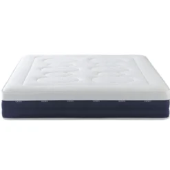 Ensemble matelas ressorts et mémoire de forme, sommier Constellation et pieds Rêve 600 - SOMEO