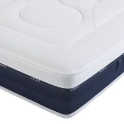 Ensemble matelas ressorts et mémoire de forme, sommier et pieds Rêve 600 - SOMEO