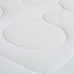 Ensemble matelas ressorts et mémoire de forme, sommier et pieds Rêve 600 - SOMEO