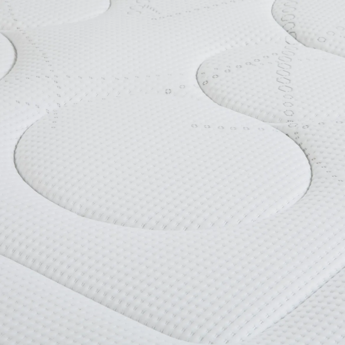 Ensemble matelas ressorts et mémoire de forme, sommier et pieds Rêve 600 - SOMEO