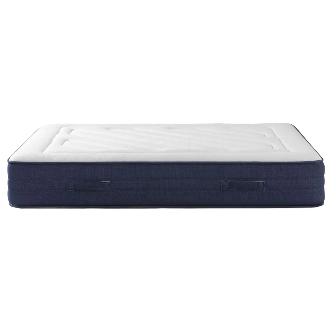 Ensemble matelas ressorts, latex et mémoire de forme, sommier Constellation et pieds Rêve 700 - SOMEO