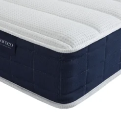 Ensemble matelas ressorts, sommier, pieds, couette et oreiller Rêve 400 - SOMEO