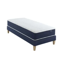 Ensemble matelas ressorts, sommier et pieds Rêve 400 - SOMEO