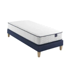 Ensemble matelas ressorts, sommier et pieds Rêve 300 - SOMEO