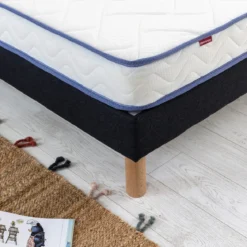 Ensemble sommier et matelas enfant mousse ferme Merinos Sun