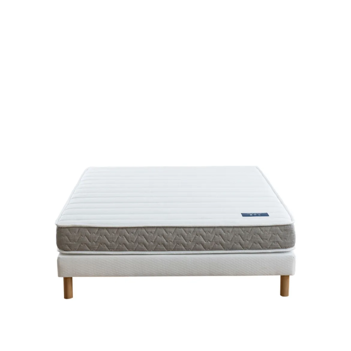 Ensemble sommier et matelas mousse ferme Terre de Nuit Sérénité 2.0