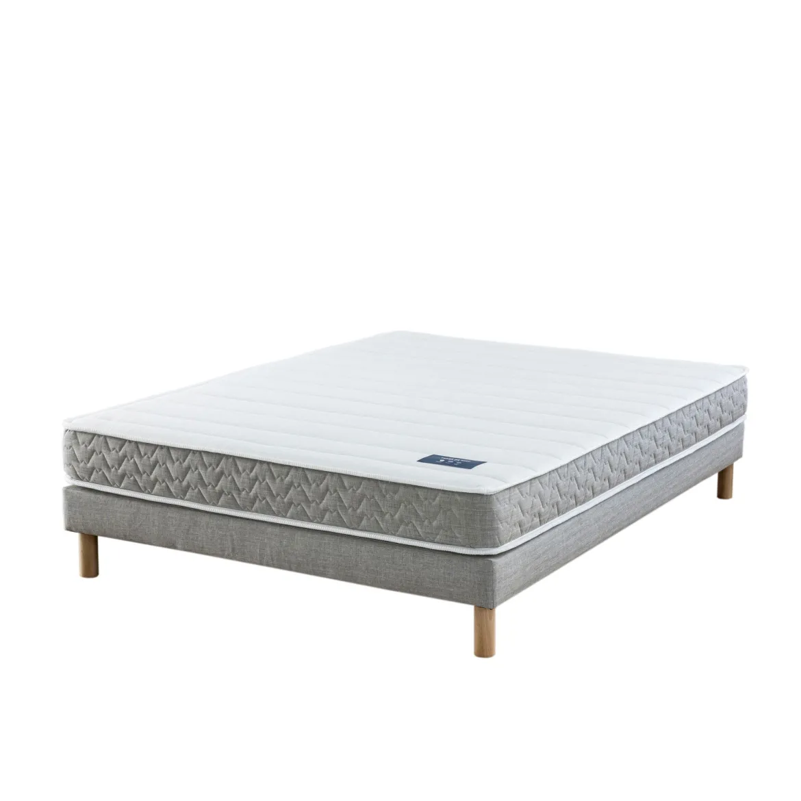 Ensemble sommier et matelas mousse ferme Terre de Nuit Sérénité 2.0