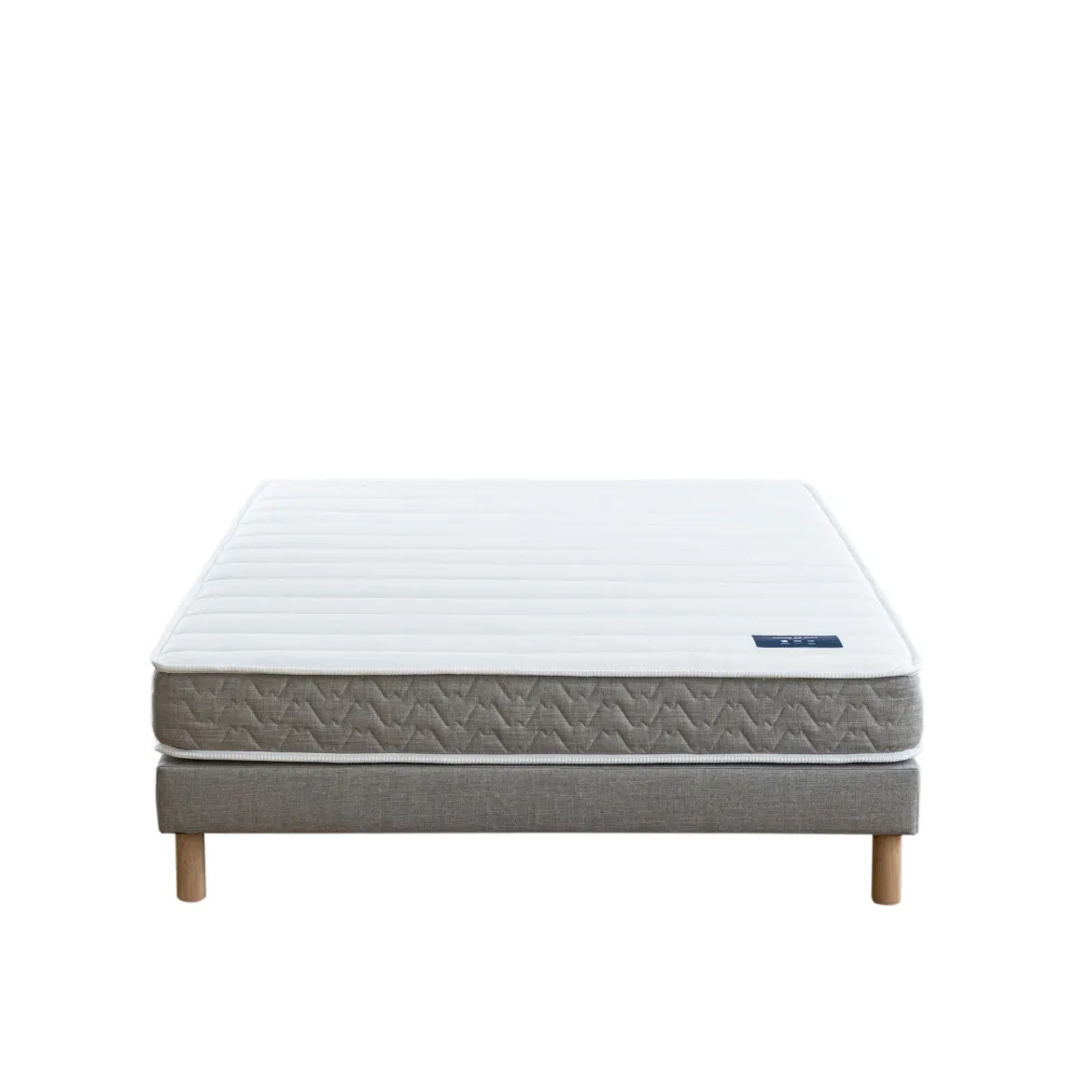 Ensemble sommier et matelas mousse ferme Terre de Nuit Sérénité 2.0