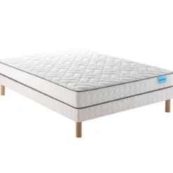 Ensemble sommier et matelas mousse très ferme Merinos Optilit