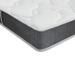 Ensemble sommier et matelas mousse ferme Bultex Essential Gris
