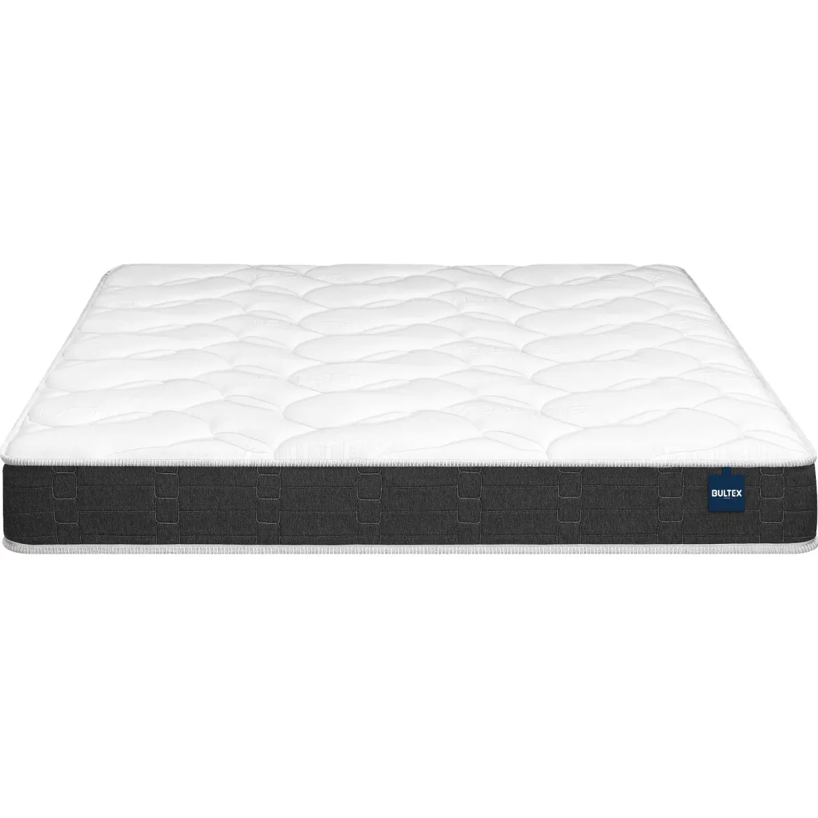 Ensemble sommier et matelas mousse ferme Bultex Essential Gris