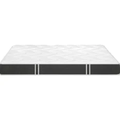 Ensemble sommier et matelas mousse ferme Bultex Essential Gris