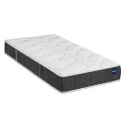 Ensemble sommier et matelas mousse ferme Bultex Essential Gris