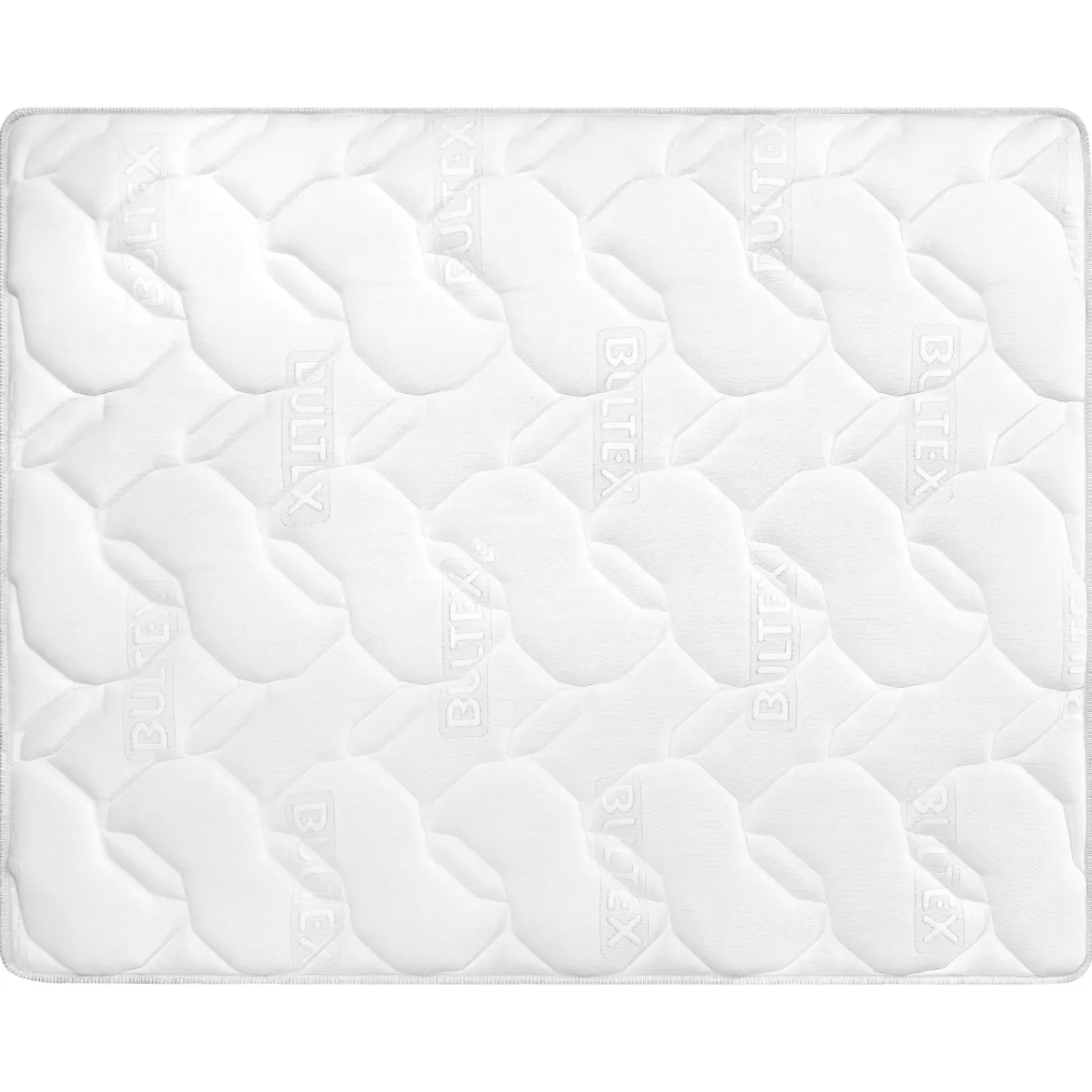 Ensemble sommier et matelas mousse ferme Bultex Essential Gris