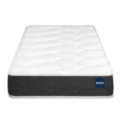 Ensemble sommier et matelas mousse ferme Bultex Essential Gris