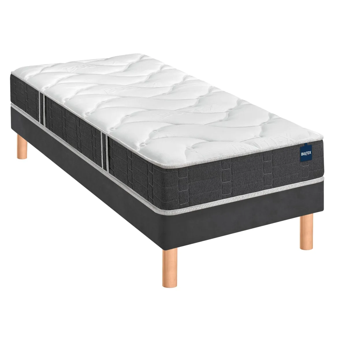 Ensemble sommier et matelas mousse très ferme Bultex So Good