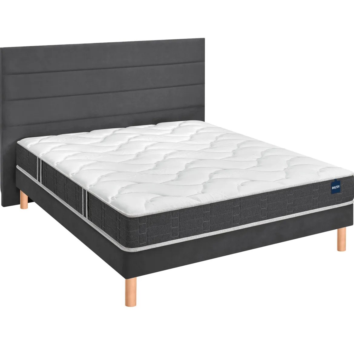 Ensemble sommier et matelas mousse très ferme Bultex So Good