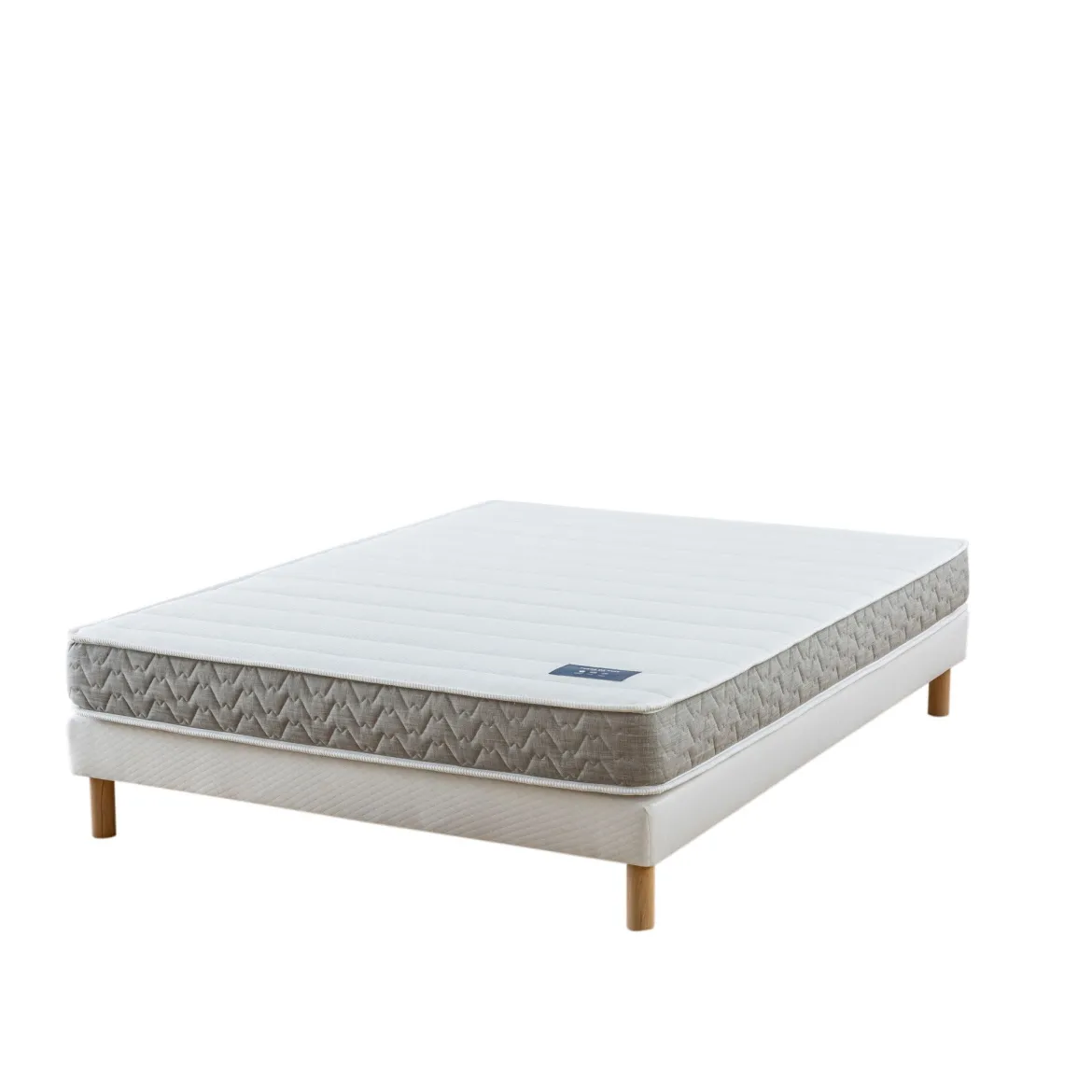 Ensemble sommier et matelas mousse HR ferme Terre de Nuit Absolu 2.0