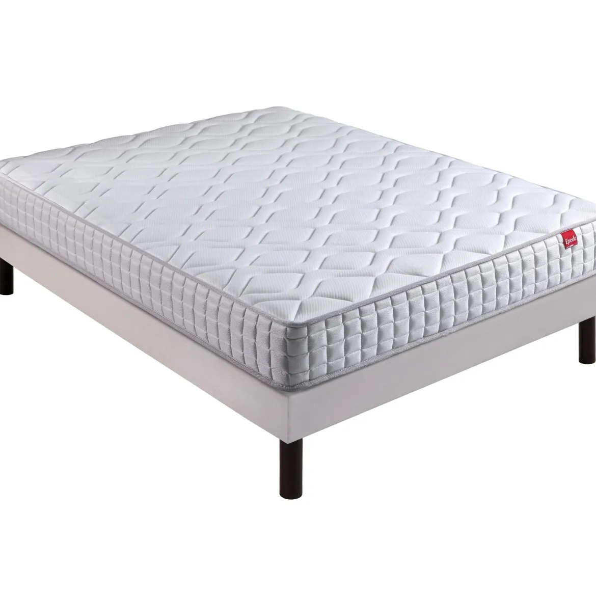 Ensemble sommier et matelas ressorts ensachés ferme Epeda Distinct 3