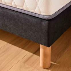 Ensemble sommier et matelas ressorts, mémoire de forme et latex ferme Merinos Full Bed
