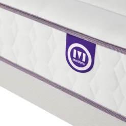 Ensemble sommier et matelas ressorts, mémoire de forme et latex ferme Merinos Full Bed