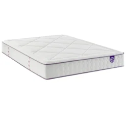 Ensemble sommier et matelas ressorts, mémoire de forme et latex ferme Merinos Full Bed