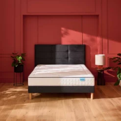 Ensemble sommier et matelas ressorts, mémoire de forme et latex ferme Merinos Full Bed