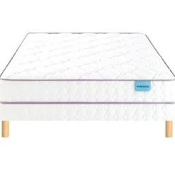 Ensemble sommier et matelas ressorts ensachés ferme Merinos Morning Routine