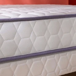 Ensemble sommier et matelas ressorts ensachés ferme Merinos Natty