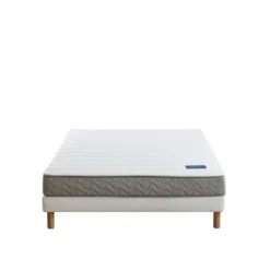 Ensemble sommier et matelas ressorts ensachés ferme Terre de Nuit Poésie