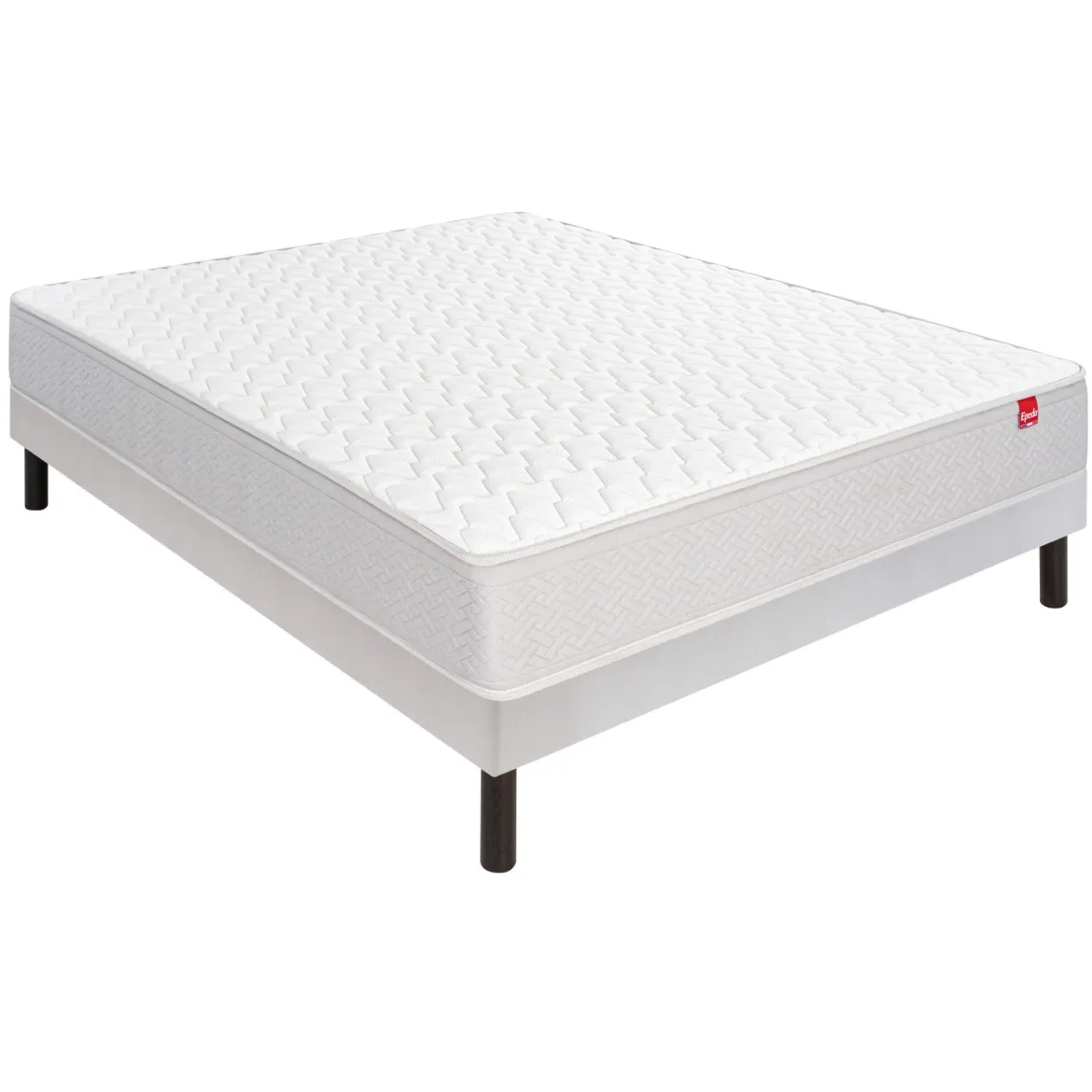 Ensemble sommier et matelas ressorts multispires ferme Epeda Dépaysant