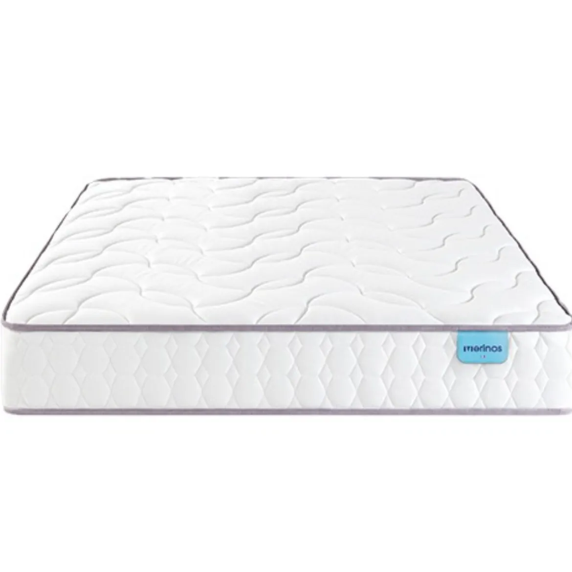 Ensemble sommier et matelas ressorts ensachés ferme Merinos Cosy Lit