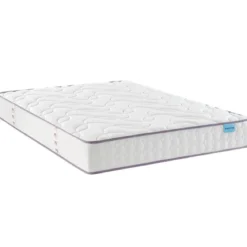 Ensemble sommier et matelas ressorts ensachés ferme Merinos Cosy Lit