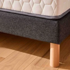 Ensemble sommier et matelas ressorts ensachés ferme Merinos Cosy Lit