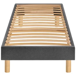 Ensemble sommier et matelas ressorts et mémoire de forme ferme Merinos Sweety