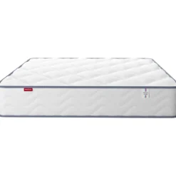 Ensemble sommier et matelas ressorts et mémoire de forme ferme Merinos Sweety