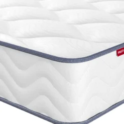 Ensemble sommier et matelas ressorts et mémoire de forme ferme Merinos Sweety