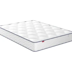 Ensemble sommier et matelas ressorts et mémoire de forme ferme Merinos Sweety