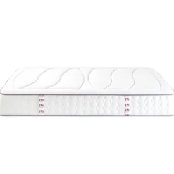 Ensemble sommier et matelas ressorts et mémoire de forme ferme Merinos Beauty Bed