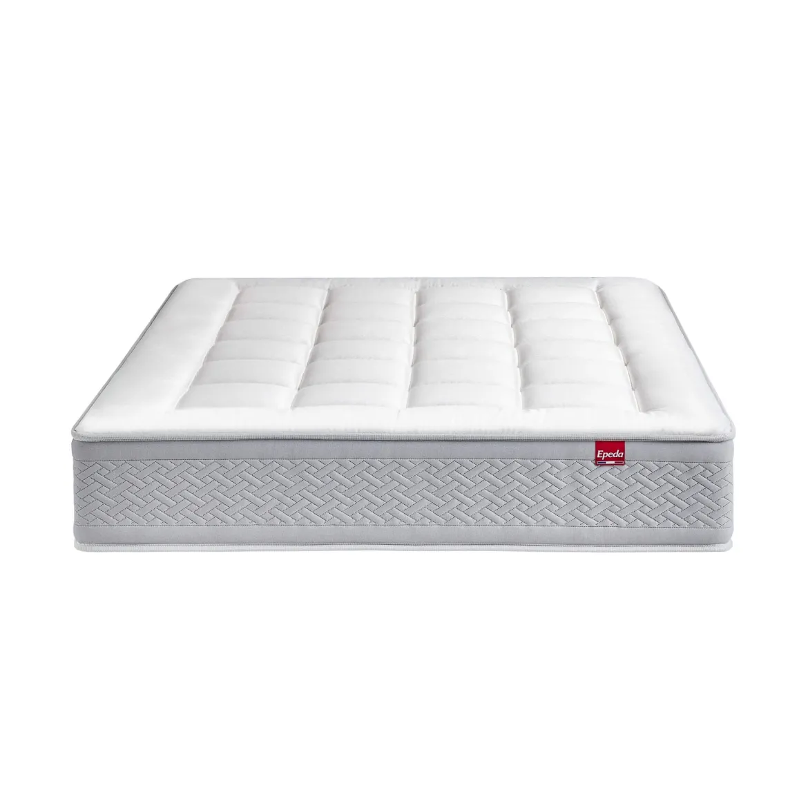 Ensemble sommier et matelas ressorts ensachés mi-ferme Epeda Le Majestueux
