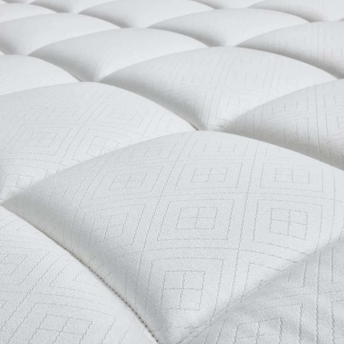 Ensemble sommier et matelas ressorts ensachés mi-ferme Epeda Le Majestueux