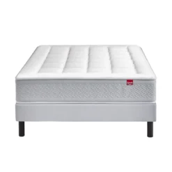 Ensemble sommier et matelas ressorts ensachés mi-ferme Epeda Le Majestueux