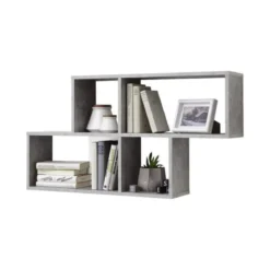 Etagère murale 4 cases en bois - ET13042