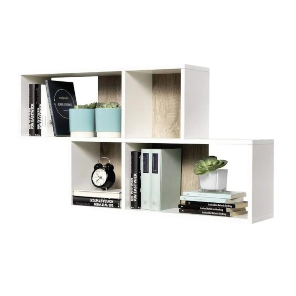 Etagère murale 4 cases en bois - ET13042
