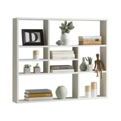 Etagère murale à cases en bois - ET13041