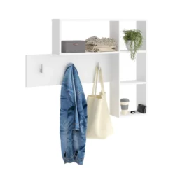 Etagère murale + porte manteaux - ET13052