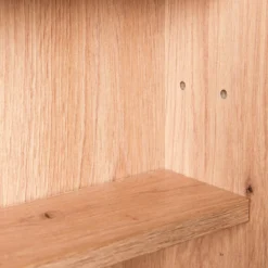 Etagère murale style vitrine en bois - ET12114