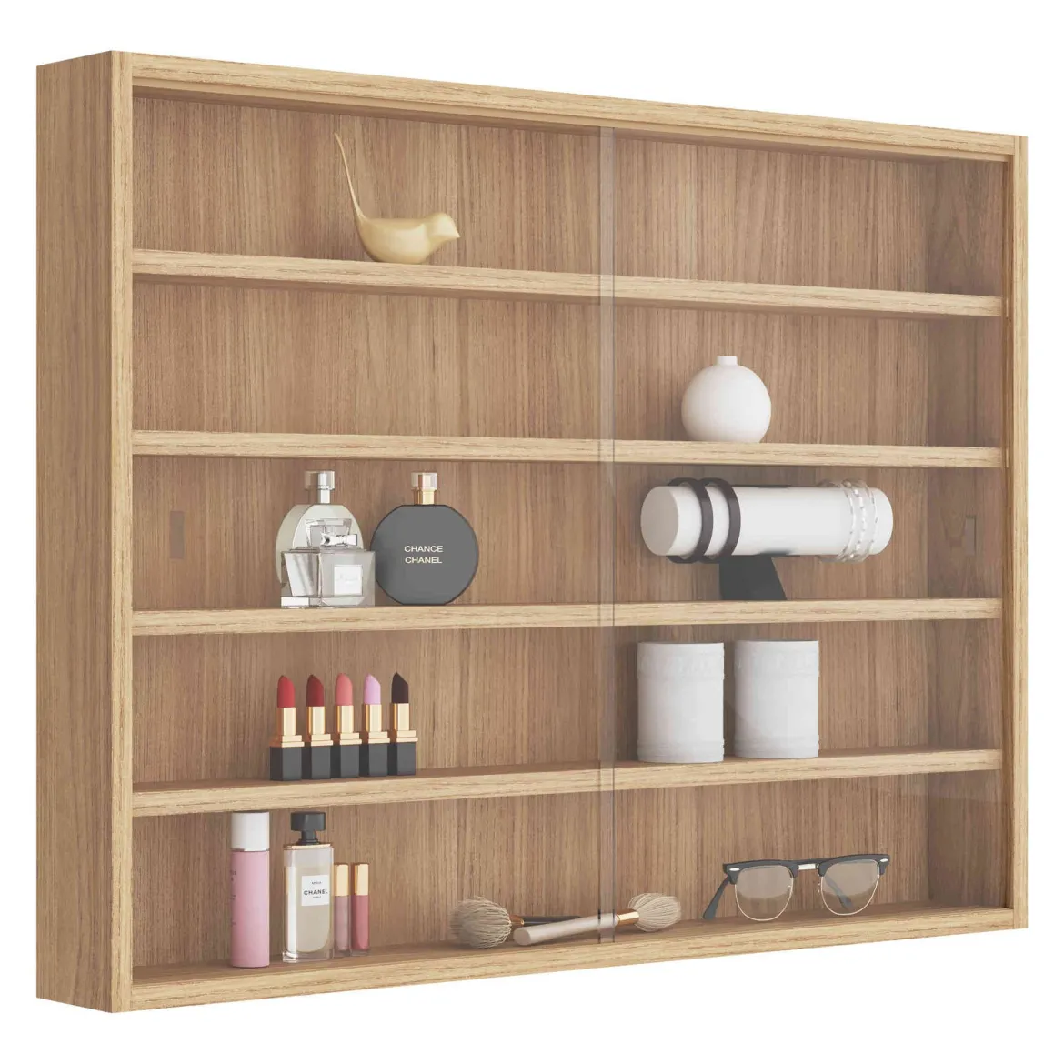 Etagère murale vitrée - ET6040
